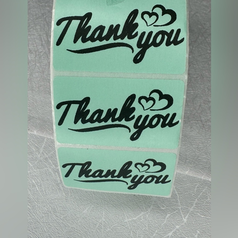 Thank You Stickers for Small Business | 100 Self-Adhesive label sticker - Picture 5 of 12
